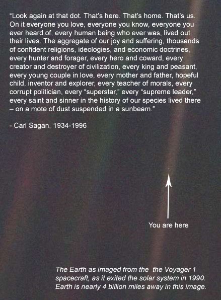 The Pale Blue Dot That Always Makes Me Cry